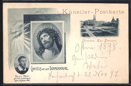 Carte postale dresde chenil - carte,