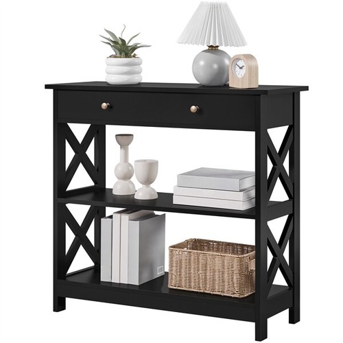 Table console bois avec 1 - console, en