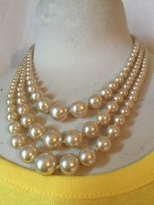 Sublime collier ancien 3 rangs