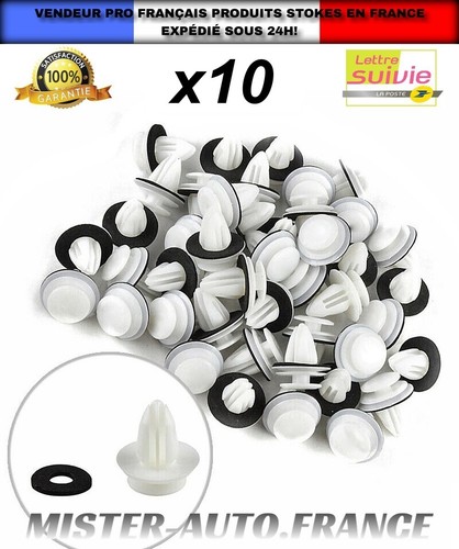 X10 clips fixation panneau - clips,