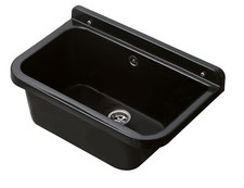 Évier 55X34X21CM Noir Lavabo