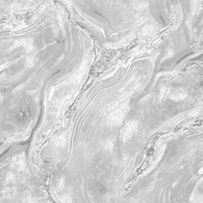 Papier Peint Texturé En Marbre Minéral Pailleté Gris WOW084