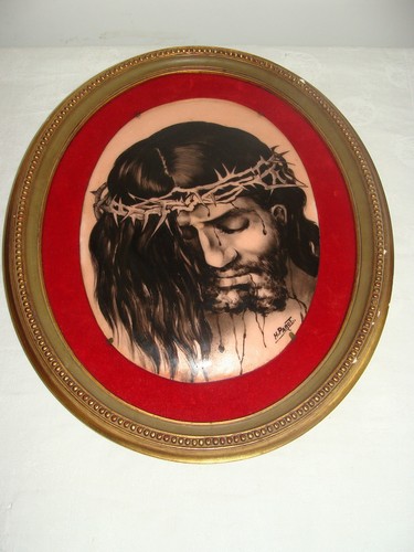 Ancien tableau plaque emaux - ancien,