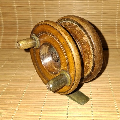 Moulinet pêche ancien - pêche,