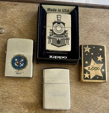 Vintage Lot Briquet 4 Zippo