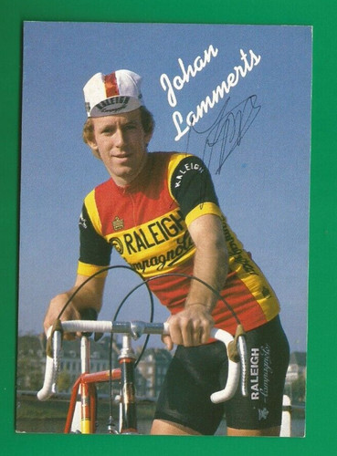 Cyclisme carte cycliste johan - cyclisme,