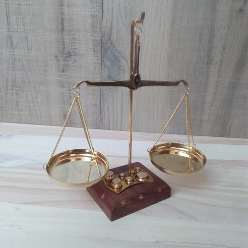 Balance pesage laiton - pesage, en
