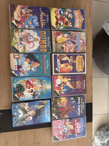 Lot vhs disney - 11, k7