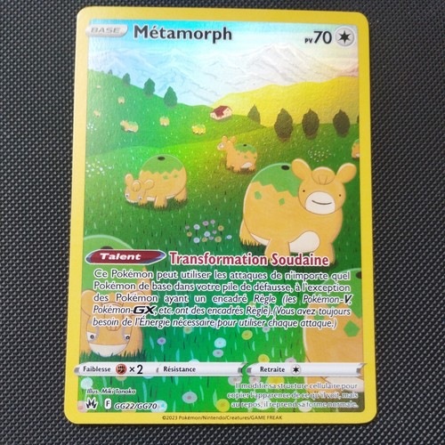 Carte pokemon metamorph - pokemon,