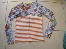 T Shirt wooXoom rayures blanc