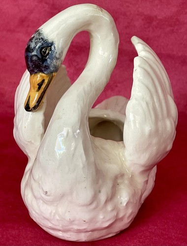 Jardiniere cygne barbotine - jardiniere, en