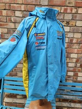 Suzuki Rizla Moto GP Jacket Weatherproof Crescent Hooded Mesh Lined Coat - XL