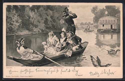 Carte postale agréable - carte,