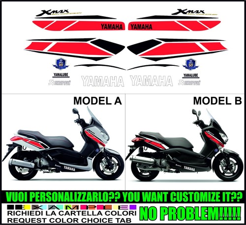 Adhésifs xmax 2010 - xmax, 125