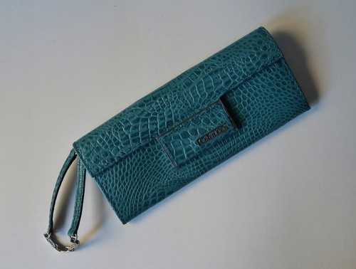 Portefeuille vert calvin - vert, klein