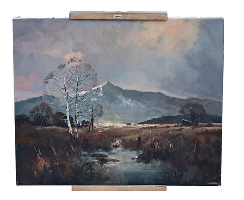 Huile sur toile - sur,