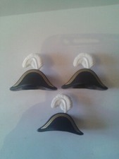 playmobil 3 chapeaux soldats