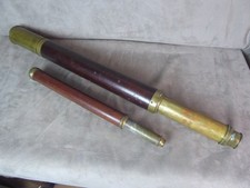 DEUX LONGUES-VUES anciennes