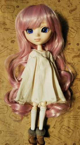 Pullip size wig curl pink - pullip,