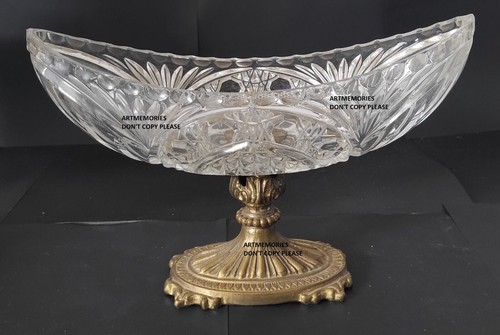 Coupe cristal sur piédouche - coupe,