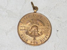 Médaille Sapeurs-Pompiers " Mémoire 15.Landesfeuerwehrfest Göppingen 1910 "