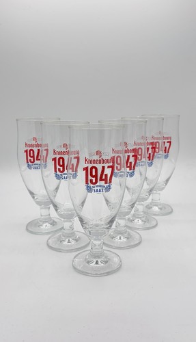 Verres biere kronenbourg - 6,