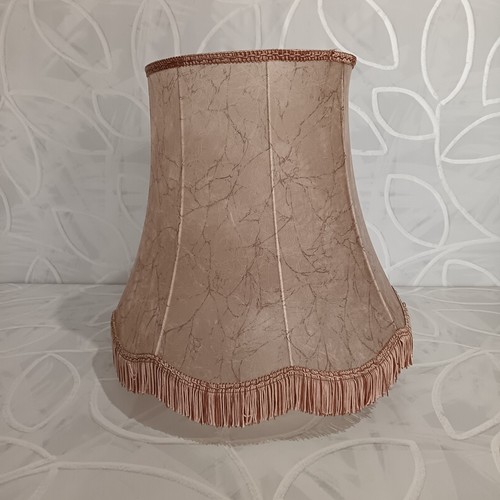 Abat jour pagode vintage rose