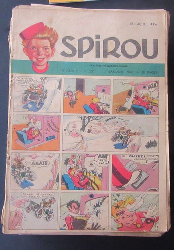 Spirou fascicules annee 1948 - spirou,