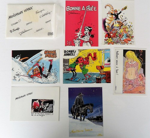 Cartes postales franquin - 7, franquin-