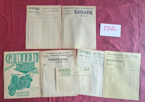 7502 guiller lettres - /,