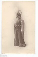 BM625 Vintage Photo Card RPPC Child Costume Princess Queen