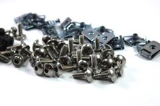 Honda CBR1000F Hurricane Inox Tête de fourche Vis Boulons & dzus Clous 1987-2000