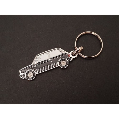 Porte clés profil autobianchi - porte-clés,