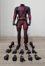 1/6 Scale Deadpool 2 Body Suit Hands Shoes Belt Hot Toys MMS490 MMS 490