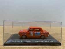 NOREV MODIFIED SIMCA 1000 GT RALLY COSTA BRAVA 1971 IN BOX 1/43 AG L5