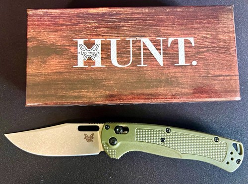 Benchmade taggedout green - benchmade,