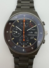 Issued Porsche Design Orfina 7177 Military 3H AirForce Matte Olive Green PVD