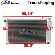 Radiator for Chevy Chevelle 1968-1973/El Camino 68-1977/Chevy Caprice 1971-90 AT