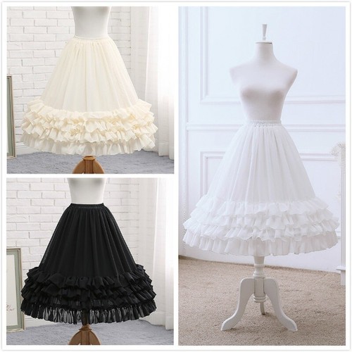 Femme lolita mousseline jupon - lolita,