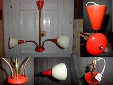 LUSTRE VINTAGE 3 BRANCHES