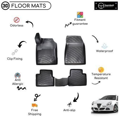 Custom molded rubber floor mat - molded,