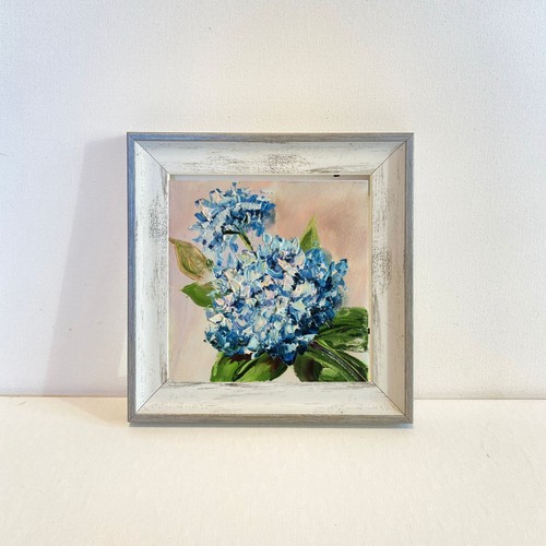 Peinture originale hortensia