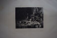 Aelbert CUYP (1620-1691) GRANDE GRAVURE XIX° NATURE MORTE PAYS BAS FRUIT LEGUME