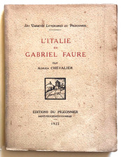 Adrien CHEVALIER. L'Italie de