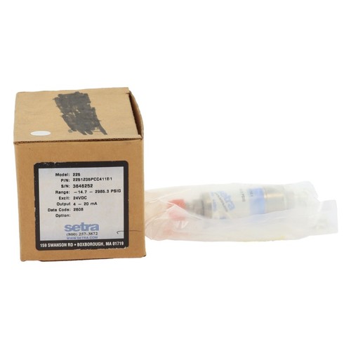 Setra inlet pressure - setra,
