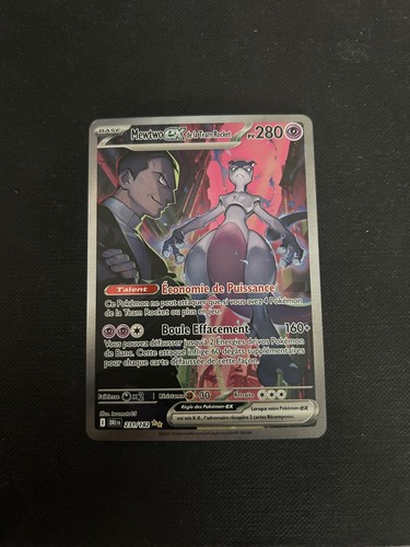 Carte pokémon mewtwo ex de - ex,