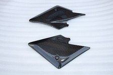 CACHES SOUS SELLE SUZUKI SV 650 1000 N  S 2005 2006 2007 2008 2009 2010 CARBONE