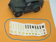 DINKY TOYS ORIGINAL planche