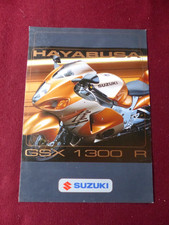 Prospectus catalogue  Moto : SUZUKI GSX 1300 R de 1998