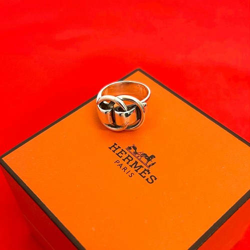 Bague hermes duzanow argent - bague,